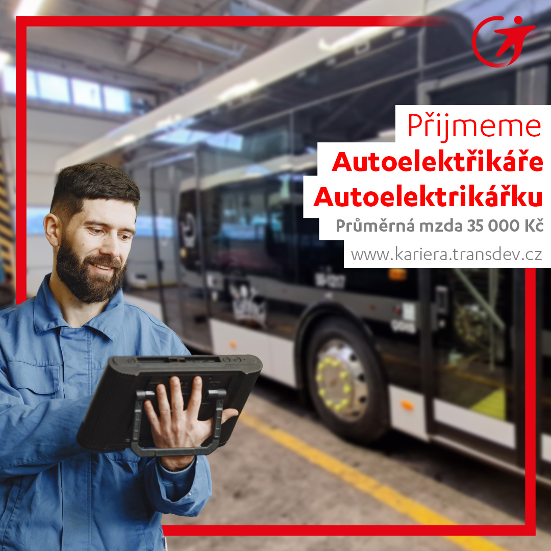 Přijmeme autoelektrikáře pro autobusy do Karviné, do Frýdku-Místku a Havířova