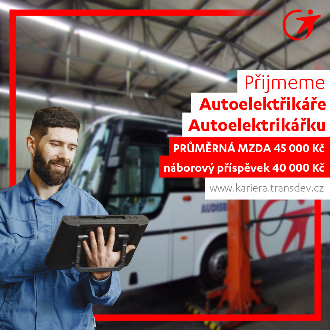 Přijmeme autoelektrikáře pro autobusy Rychnov nad Kněžnou