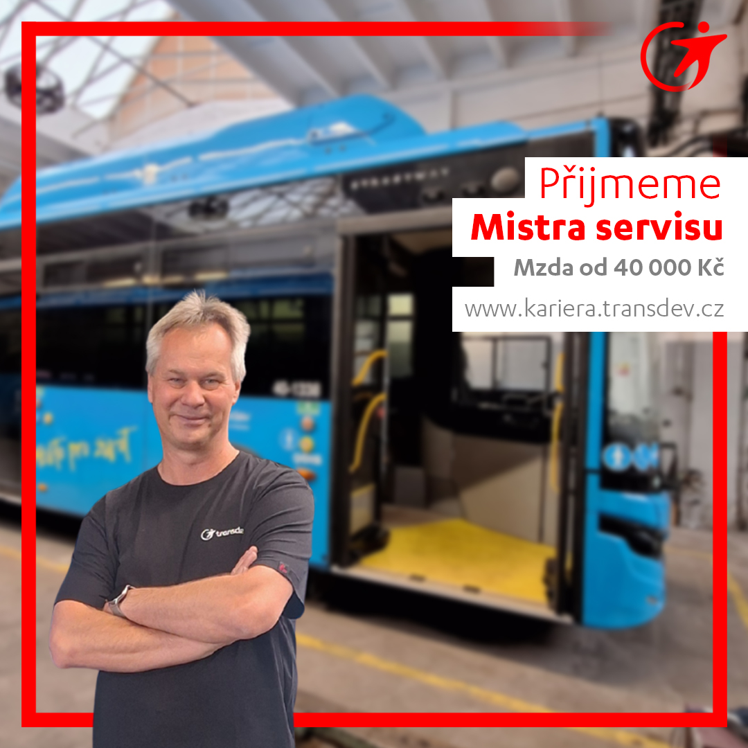 Přijmeme mistra servisu pro autobusy Šenov u Havířova