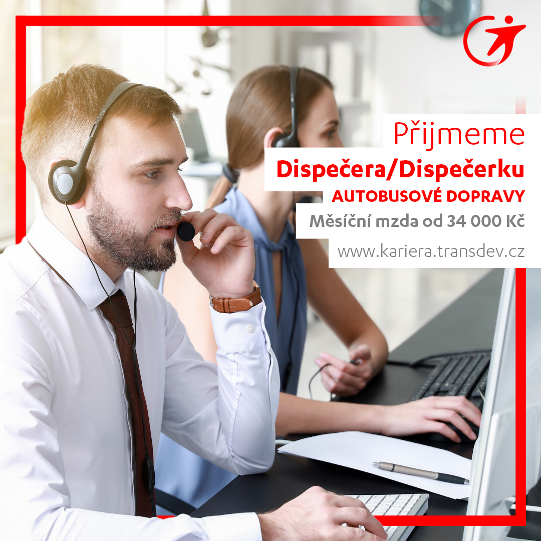 Přijmeme dispečera - dispečerku autobusové dopravy, Rychnov nad Kněžnou