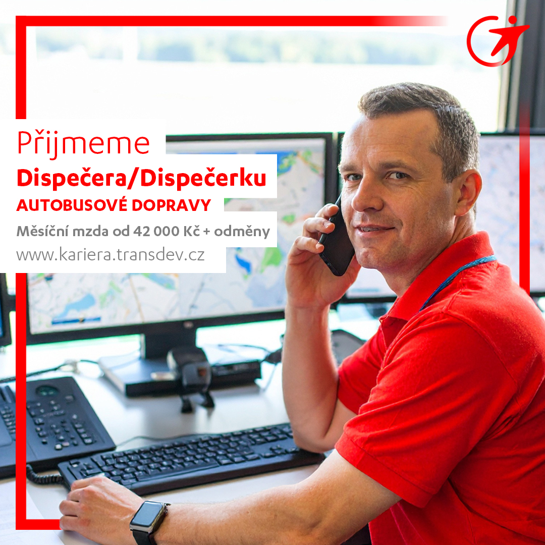 Přijmeme dispečera - dispečerku autobusové dopravy, Rakovník