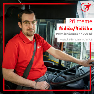 Přijmeme řidiče/řidičku pro autobusy Vstín a okolí