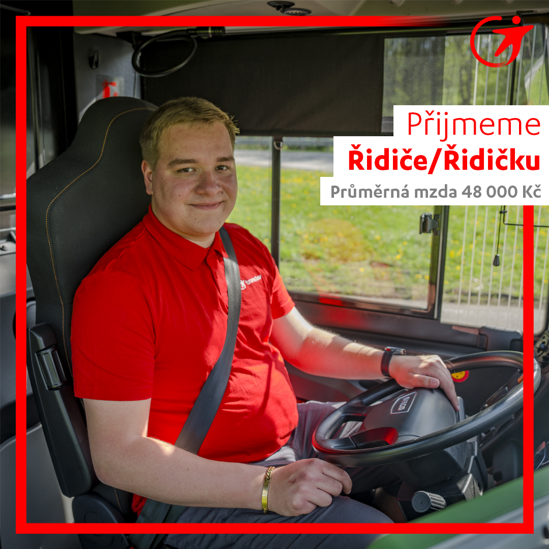 Přijmeme řidiče autobusu Rožnov pod Radhoštěm